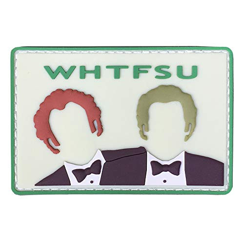 Violent Little Machine Shop WHTFSU Step Brothers PVC Morale Patch  Velcro