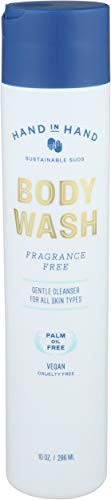 Hand In Hand Body Wash Fragrance Free 10 Ounce