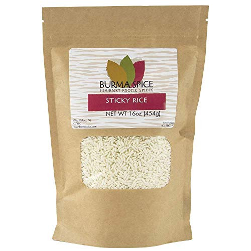 Sticky Rice Long Grain  Pearl Rice  Ideal for Sticky Rice and Mango 16 oz