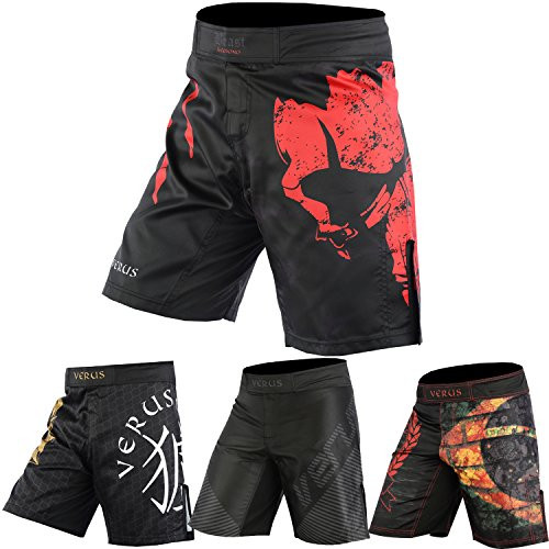 Verus MMA Grappling Shorts Kick Boxing Cage Fight Muay Thai Training Martial Art Medium Beast