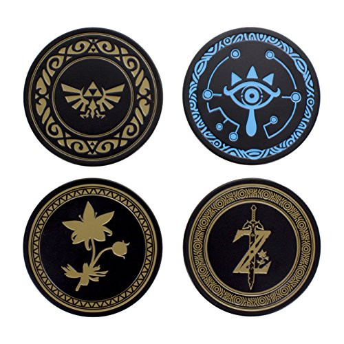 Paladone The Legend of Zelda Metal Drink Coasters Paladone The Legend of Zelda Metal Drink Coasters