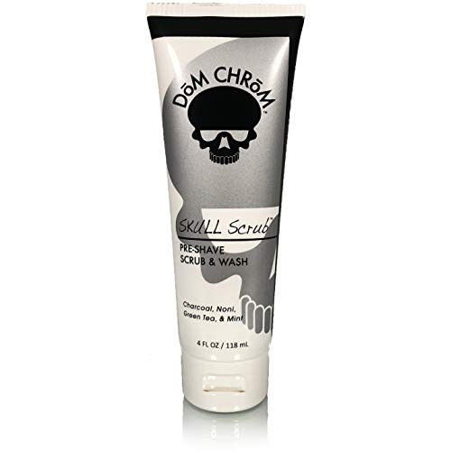 D?M CHR?M  Bald Shaving  SKULL Scrub PreShave Scrub  Wash  4 fl oz