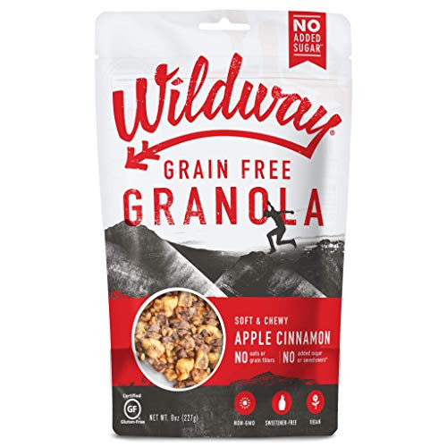 Wildway Keto Vegan Granola Apple Cinnamon Granola Certified Gluten Free Granola Breakfast Cereal Low Carb Snack Paleo Grain Free Non GMO No Added Sugar 8oz 6 pack Wildway Keto Vegan Granola Apple Cinnamon Granola Certified Gluten Free Granola Breakfast Cereal Low Carb Snack Paleo Grain Free Non GMO No Added Sugar 8oz 6 pack