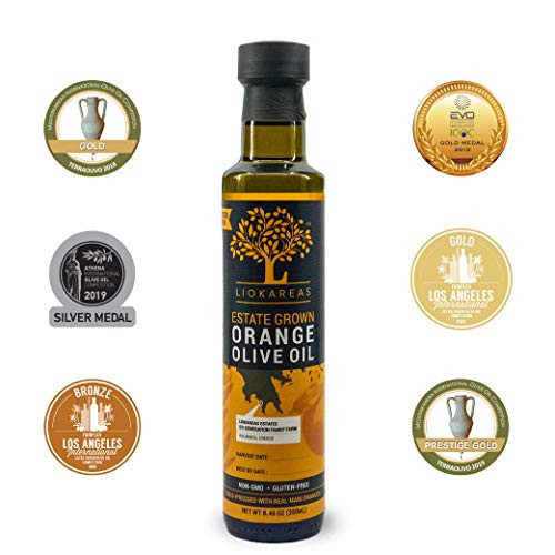Orange Olive Oil Greek Extra Virgin Olive Oil Cold Pressed WOranges Organic Gluten Free Paleo Keto Single Sourced Cold Pressed First Pressed No Artificial Flavor 2020 International Award Winner Orange Olive Oil Greek Extra Virgin Olive Oil Cold Pressed WOranges Organic Gluten Free Paleo Keto Single Sourced Cold Pressed First Pressed No Artificial Flavor 2020 International Award Winner