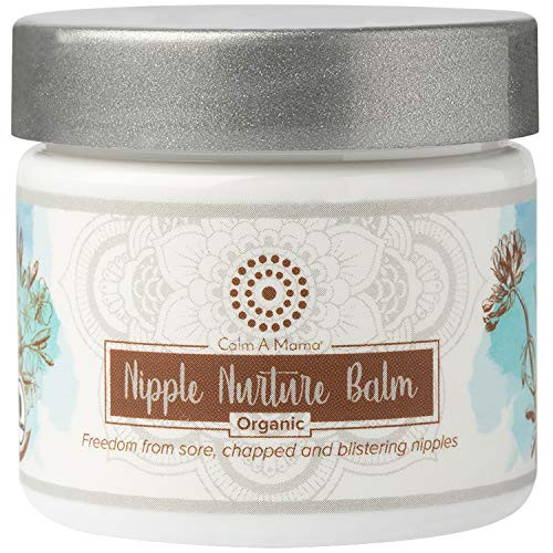 Nipple Nurture Balm For Breastfeeding Moms  USDA Organic  Made in USA  LanolinFree Nipple Cream Salve For Sensitive Skin  Baby Safe No Need To Wipe  2 oz