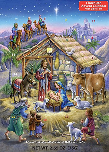 Peaceful Prince Chocolate Advent Calendar 265 oz