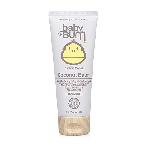 Baby Bum Monoi Coconut Balm Natural Multipurpose Moisturizing Coconut Oil for Sensitive Skin with Shea and Cocoa Butter Natural Fragrance Gluten Free and Vegan 3 FL OZ Baby Bum Monoi Coconut Balm Natural Multipurpose Moisturizing Coconut Oil for Sensitive Skin with Shea and Cocoa Butter Natural Fragrance Gluten Free and Vegan 3 FL OZ