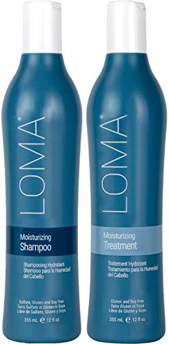 Loma Hair Care Moisturizing Shampoo  Treatment Duo 12 Fl Oz each