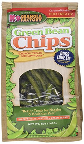 K9 Granola Factory Green Bean Chips Dog Treat 5 Oz