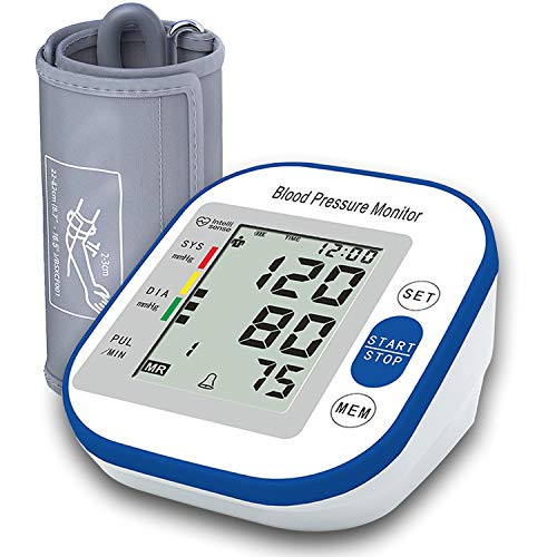 Blood Pressure Monitor Upper Arm Large Blood Pressure Cuff Automatic Portable Accurate Home Use Digital Bp Machine 2Users 198 Memory Blood Pressure Monitor Upper Arm Large Blood Pressure Cuff Automatic Portable Accurate Home Use Digital Bp Machine 2Users 198 Memory