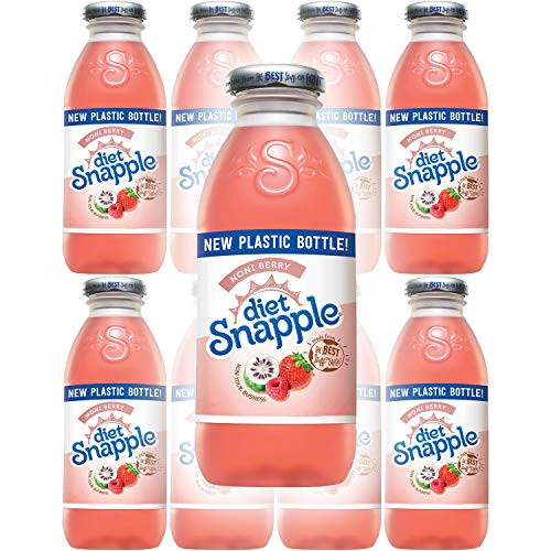 Snapple Diet Noni Berry All Natural 16 Fl Oz Pack of 8 Total of 128 Fl Oz