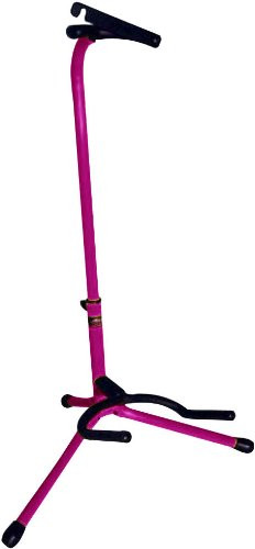 Stagg SGA100PP Tripod Guitar Stand with Folding Legs  Purple