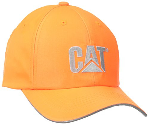 Caterpillar Mens Trademark Cap HiVis Orange One Size