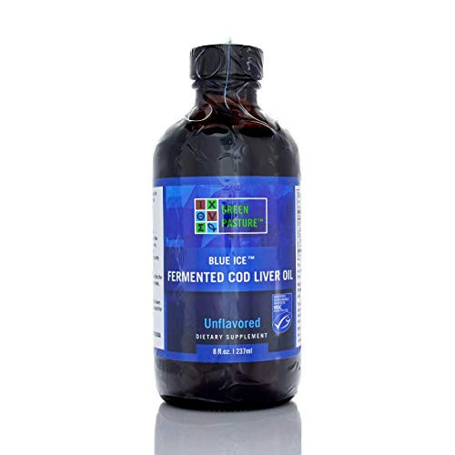 Green Pastures Blue Ice Fermented Cod Liver Oil Nonflavored 8 fl oz