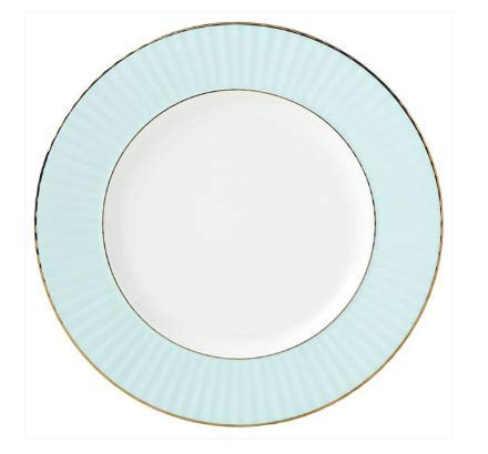 Lenox Pleated Colors Aqua Dinner Plate 115 LB Blue
