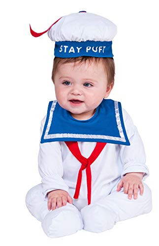 Rubies Baby Ghostbusters Classic Stay Puft Costume Romper As Shown 06 Months