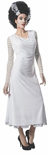 Rubies Womens Universal Monsters Bride of Frankenstein Costume Dress As Shown Medium