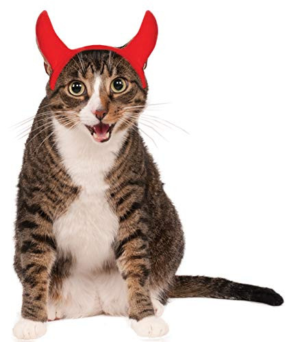Rubies Devil Horns Pet Costume Accessory SmallMedium