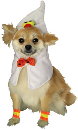 Rubies Pet Costume Large Ghost Headpiece with Cuffs