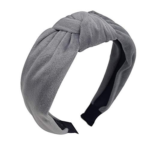 1Pcs Velvet Headbands for Women Knotted Headbands for Women Turban Headbands for Women Wide Headbands for Women Hairband Hair Hoops Hair AccessoriesGray 1Pcs Velvet Headbands for Women Knotted Headbands for Women Turban Headbands for Women Wide Headbands for Women Hairband Hair Hoops Hair AccessoriesGray