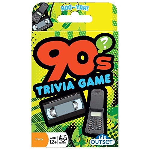 Outset Media 90's Trivia Card Game - Card Game by Cobble Hill Puzzles (19139)