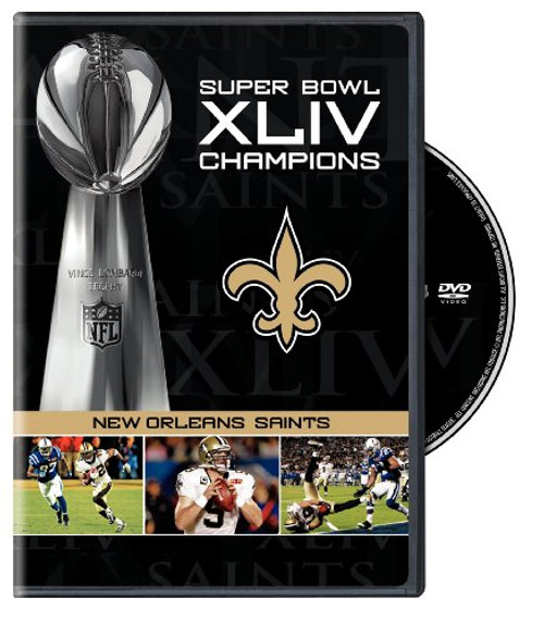 NFL Super Bowl XLIV New Orleans Saints Champions