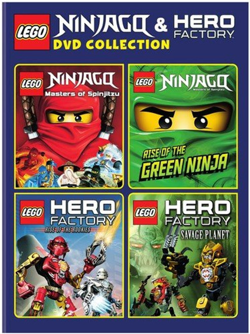 LEGO Ninjago and Hero Factory CollectionDVD LEGO Ninjago and Hero Factory CollectionDVD