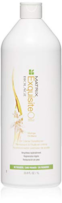 BIOLAGE Exquisiteoil Oil Cr? Conditioner  Restores Hair Oils For Vibrancy Manageability  Adds Shine  ParabenFree  For All Hair Types  338 Fl Oz