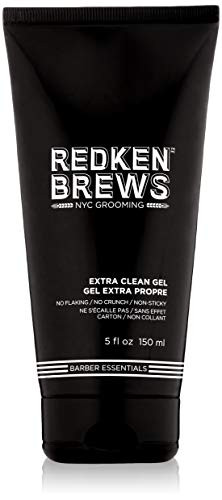 Redken Brews Extra Clean Gel For Men Mild Hold No Crunch No Flaking No Residue Hair Gel 51 fl oz