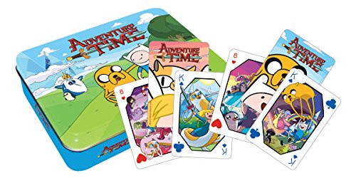 Aquarius Adventure Time Playing Card Gift Tin