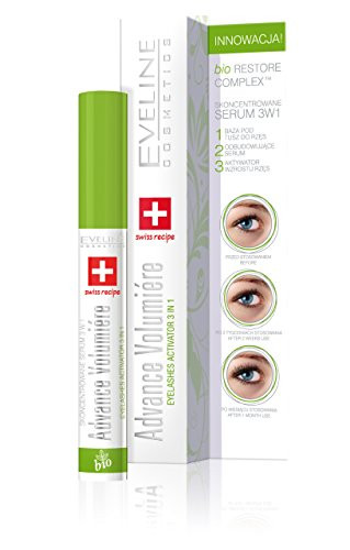Eveline Eyelash Growth Activator Concentrated Serum 3 In 1 Advance Volumiere