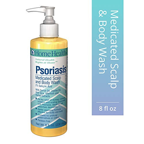 Home Health Psoriasis Medicated Scalp Body Wash 2 Salicylic Acid 8 fl oz Relieves Itching Redness Irritation from Dandruff Seborrheic Dermatitis NonGMO ParabenFreeVegetarian Home Health Psoriasis Medicated Scalp Body Wash 2 Salicylic Acid 8 fl oz Relieves Itching Redness Irritation from Dandruff Seborrheic Dermatitis NonGMO ParabenFreeVegetarian