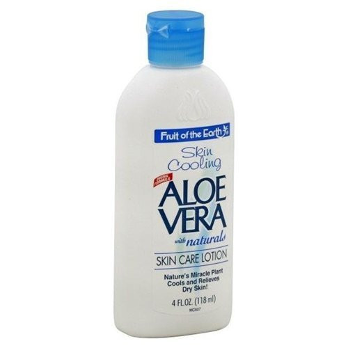Fruit of the Earth Aloe Vera 4 oz Lotion Pack of 4