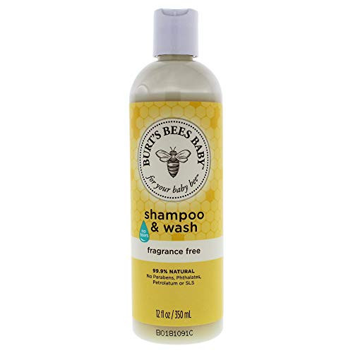 Burts Bees Baby Shampoo  Wash Fragrance 12 Fl Oz