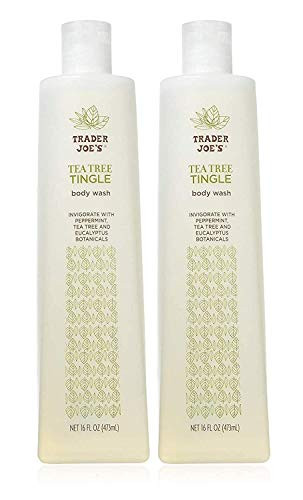 Trader Joes Tea Tree Tingle Body Wash  Cruelty Free 16 oz Pack Of 2