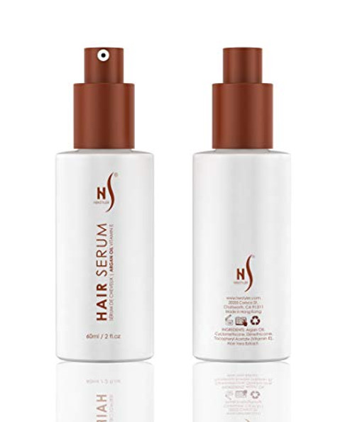 Herstyler Dry Hair Serum for Natural Shine Aceite De Argan Anti Frizz Hair Serum for Straightening Tresses Hair Shine Serum Argan Oil Hair Serum for Damaged Hair Pack of 2 Herstyler Dry Hair Serum for Natural Shine Aceite De Argan Anti Frizz Hair Serum for Straightening Tresses Hair Shine Serum Argan Oil Hair Serum for Damaged Hair Pack of 2