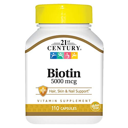 21st Century Biotin 5000 mcg Capsules 110 Count