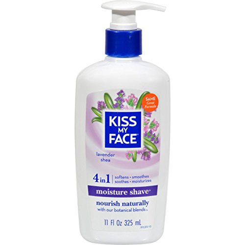 Kiss My Face Moisture Shave Lavender  Shea 11 oz