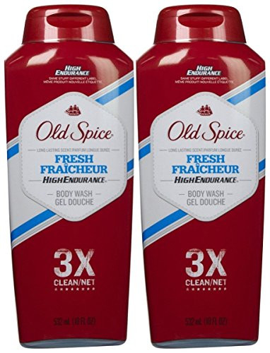 Old Spice High Endurance Body Wash Fresh 18 oz 2 pk