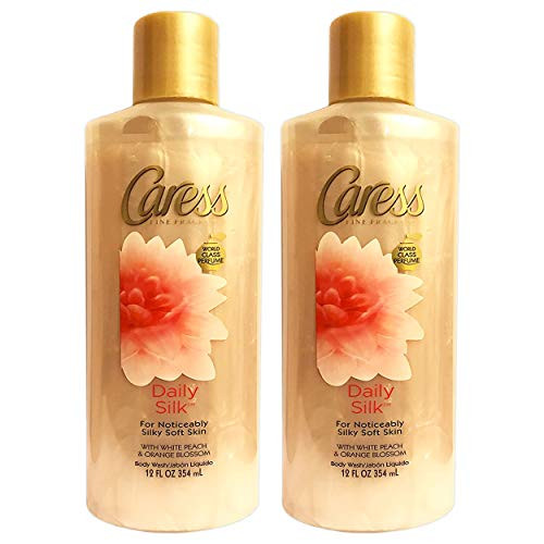 Caress Daily Silk Silkening Body Wash 12 oz Pack of 2