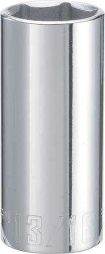 CRAFTSMAN Deep Socket SAE 38Inch Drive 1316Inch 6Point CMMT43338Full Polish
