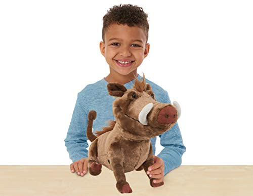 The Lion King Live Action Large Plush With Sound Pumbaa JPL22064