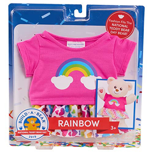 Build A Bear Workshop National Teddy Bear Day  Rainbow