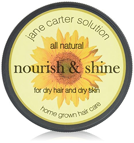 Jane Carter Solution All Natural Nourish and Shine for Dry Hair and Dry Skin 4 Ounce