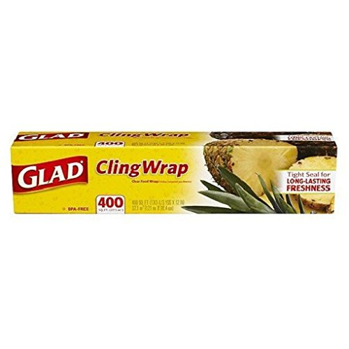 Glad Cling Plastic Wrap 400 ft roll