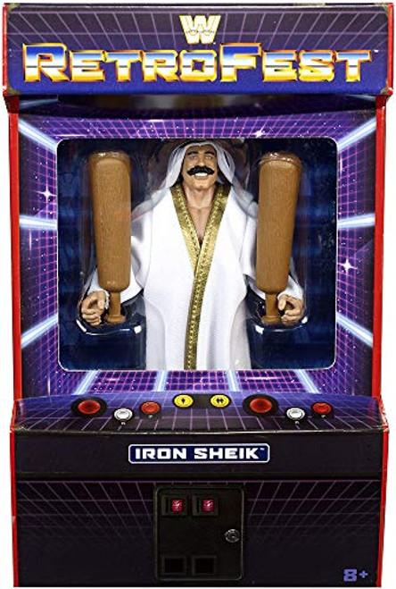 RetroFest WWE Elite Exclusive Iron Sheik Wrestling Action Figure Limited Edition