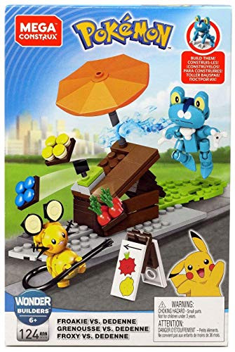 Mega Construx Pok?n Froakie vs Dedenne