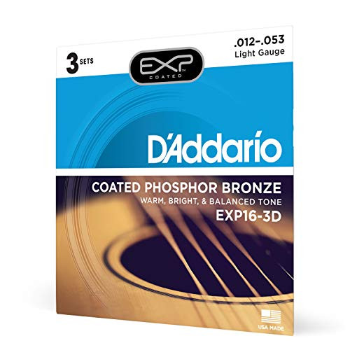 DAddario Acoustic Guitar Strings EXP163D