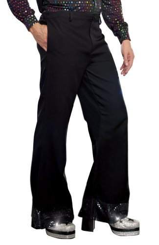 Dreamgirl Mens Disco Pant Black XLarge
