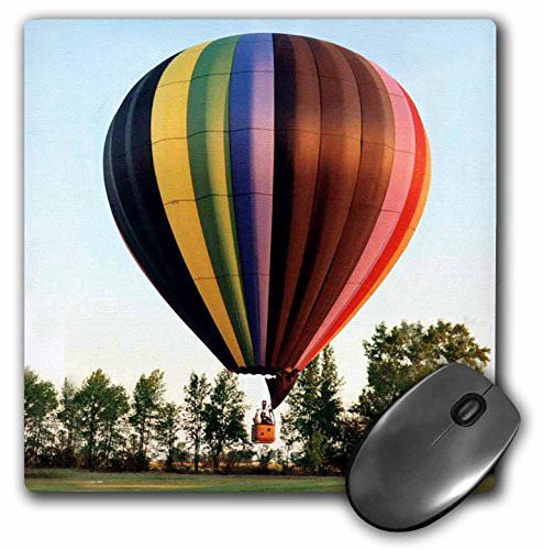 3dRose LLC 8 x 8 x 025 Inches Mouse Pad Hot Air Balloon mp11541